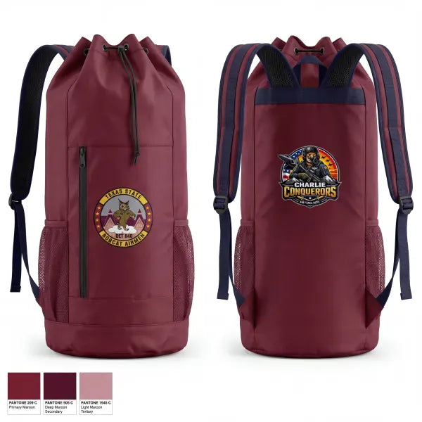 Gear Bag, Charlie conquerors, Air Force, Teamtime, Team time, sublimation, custom sports apparel, team uniforms, spirit wear, spiritwear, sports uniforms, custom shirts, team store, custom team store, fundraiser sports, apparel fundraiser