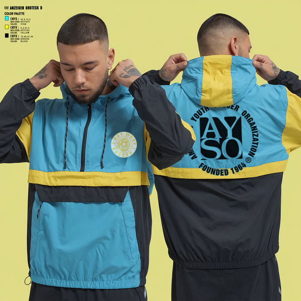 Windbreaker, Strikers, Men's Soccer, Teamtime, Team time, sublimation, custom sports apparel, team uniforms, spirit wear, spiritwear, sports uniforms, custom shirts, team store, custom team store, fundraiser sports, apparel fundraiser