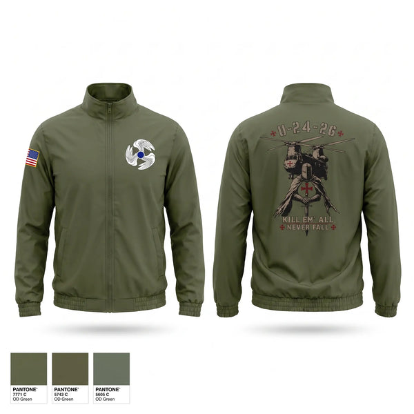 Windbreaker, 1-222 Aviation 1st Platoon D.co, Army, Teamtime, Team time, sublimation, custom sports apparel, team uniforms, spirit wear, spiritwear, sports uniforms, custom shirts, team store, custom team store, fundraiser sports, apparel fundraiser