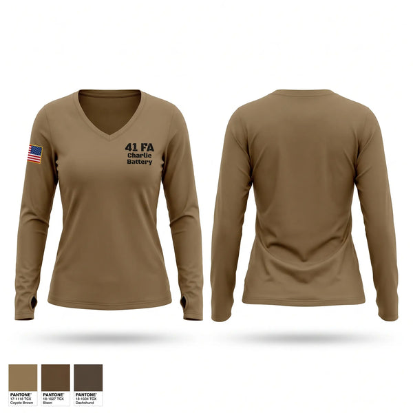 Old School Cotton Feel Shirt, 4-1 FA Charlie Battery, Army, Teamtime, Team time, sublimation, custom sports apparel, team uniforms, spirit wear, spiritwear, sports uniforms, custom shirts, team store, custom team store, fundraiser sports, apparel fundraiser