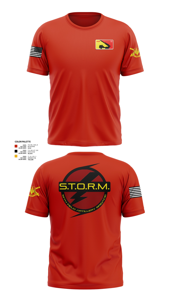 Old School Cotton Feel Shirt, H2F STORM, Army, Teamtime, Team time, sublimation, custom sports apparel, team uniforms, spirit wear, spiritwear, sports uniforms, custom shirts, team store, custom team store, fundraiser sports, apparel fundraiser
