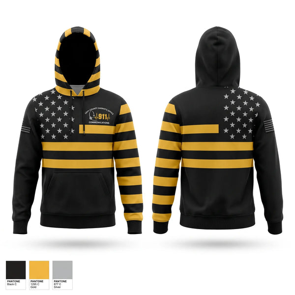 Hoodie, LEVY COUNTY SHERIFF'S OFFICE 911 COMMUNICATIONS DIVISION, Police, Teamtime, Team time, sublimation, custom sports apparel, team uniforms, spirit wear, spiritwear, sports uniforms, custom shirts, team store, custom team store, fundraiser sports, apparel fundraiser