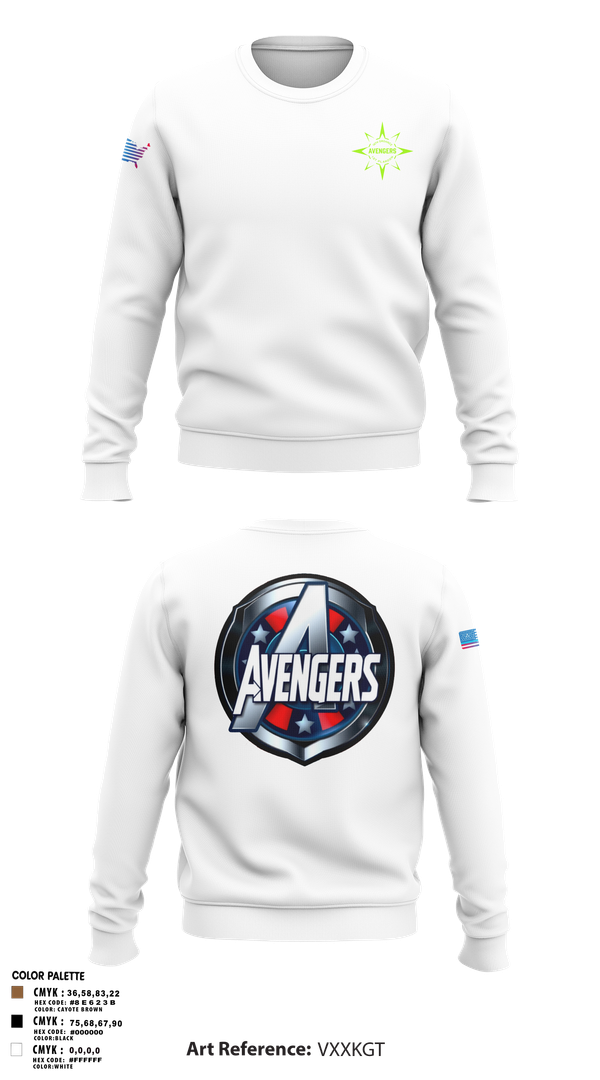 Crew Neck Sweatshirt, 16th Ordnance battalion, , Teamtime, Team time, sublimation, custom sports apparel, team uniforms, spirit wear, spiritwear, sports uniforms, custom shirts, team store, custom team store, fundraiser sports, apparel fundraiser
