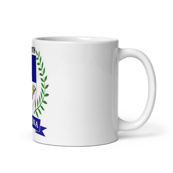 F-FSC 5TH BN 25TH FAR 14619072 White Glossy Mug - Small