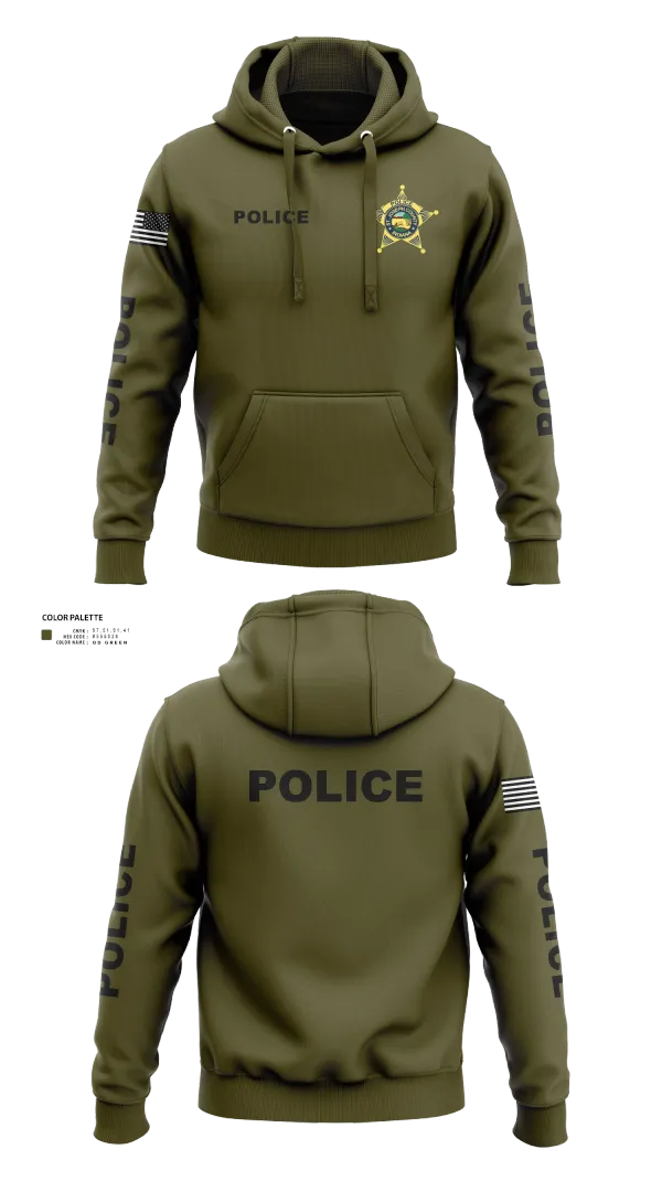 Hoodie, St. Joseph County Police Department, , Teamtime, Team time, sublimation, custom sports apparel, team uniforms, spirit wear, spiritwear, sports uniforms, custom shirts, team store, custom team store, fundraiser sports, apparel fundraiser