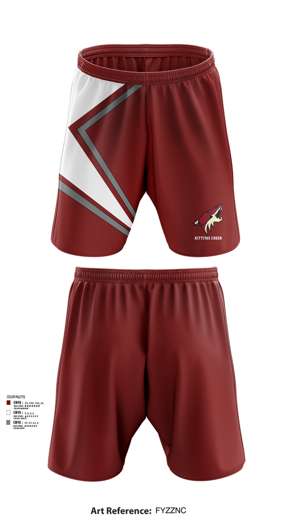 Athletic Shorts With Pockets, Kittitas Cheer, Cheer, Teamtime, Team time, sublimation, custom sports apparel, team uniforms, spirit wear, spiritwear, sports uniforms, custom shirts, team store, custom team store, fundraiser sports, apparel fundraiser