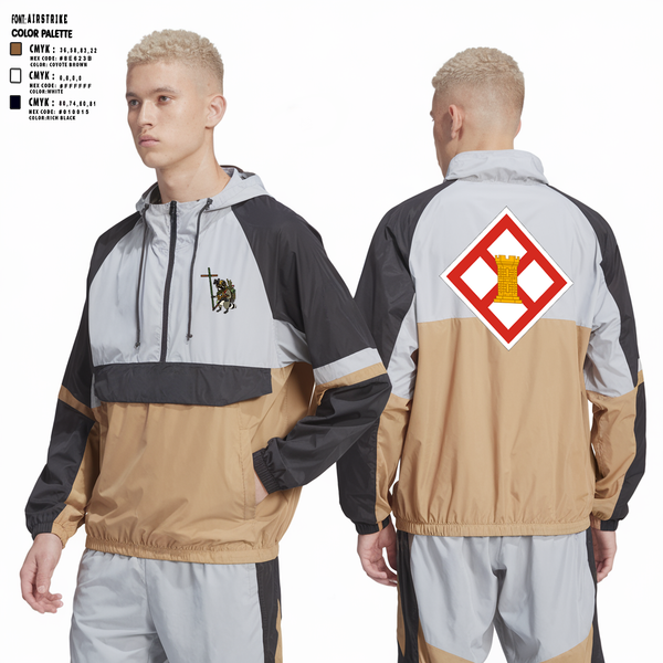 Windbreaker, 441st EN CO 1st PLT, Army, Teamtime, Team time, sublimation, custom sports apparel, team uniforms, spirit wear, spiritwear, sports uniforms, custom shirts, team store, custom team store, fundraiser sports, apparel fundraiser