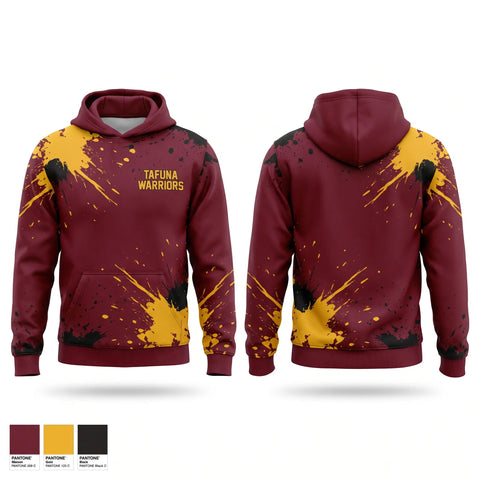 Hoodie, TAFUNA WARRIORS, , Teamtime, Team time, sublimation, custom sports apparel, team uniforms, spirit wear, spiritwear, sports uniforms, custom shirts, team store, custom team store, fundraiser sports, apparel fundraiser