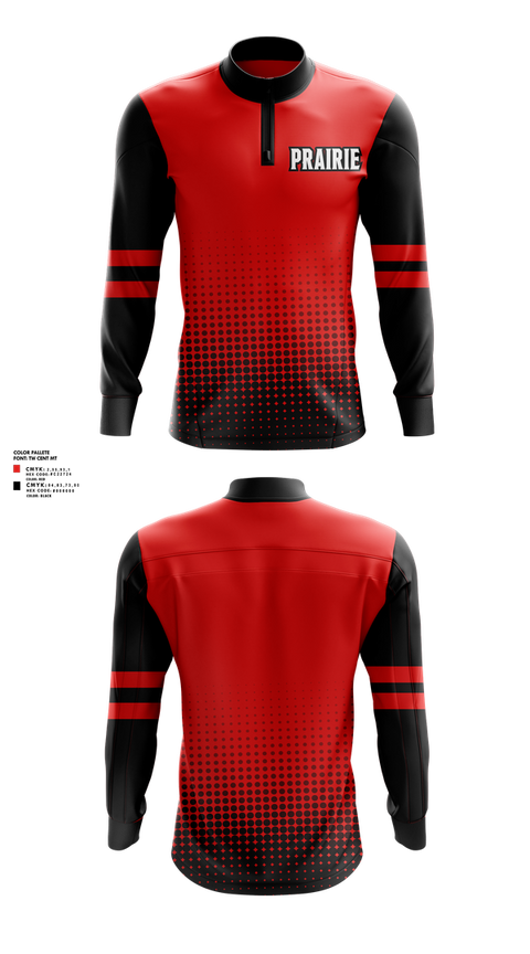 Quarter Zip Jacket, Clinton Prairie High School Dance, Spirit Store, Teamtime, Team time, sublimation, custom sports apparel, team uniforms, spirit wear, spiritwear, sports uniforms, custom shirts, team store, custom team store, fundraiser sports, apparel fundraiser