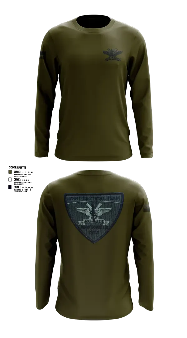 Long Sleeve Performance Shirt, Hancock County Joint Tactical Team, Police, Teamtime, Team time, sublimation, custom sports apparel, team uniforms, spirit wear, spiritwear, sports uniforms, custom shirts, team store, custom team store, fundraiser sports, apparel fundraiser