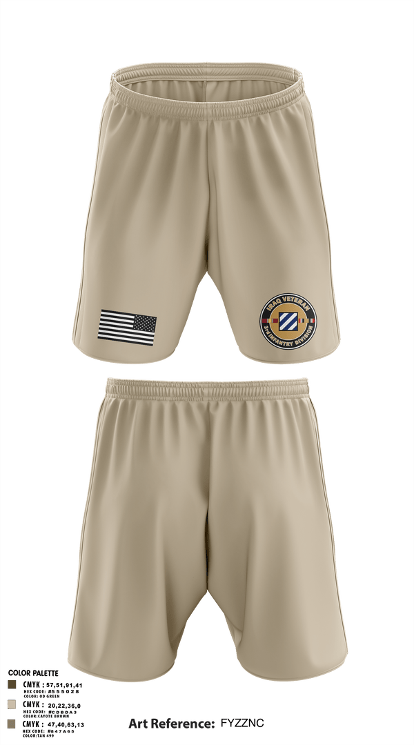 Athletic Shorts With Pockets, 1st Armored Brigade Combat Team, Army, Teamtime, Team time, sublimation, custom sports apparel, team uniforms, spirit wear, spiritwear, sports uniforms, custom shirts, team store, custom team store, fundraiser sports, apparel fundraiser