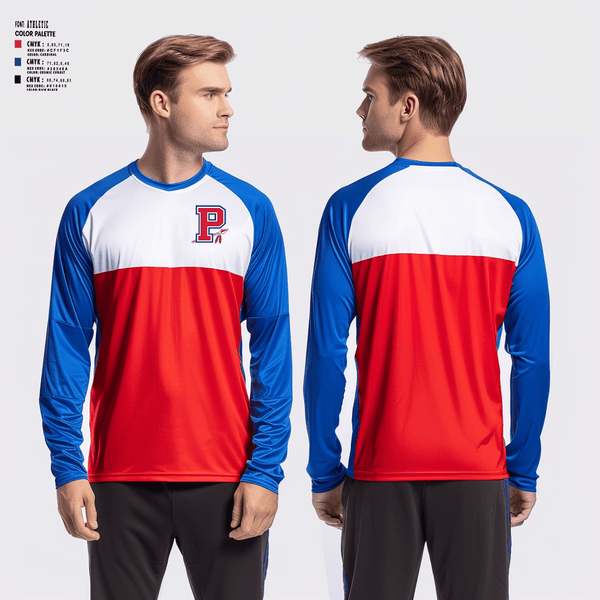 Long Sleeve Performance Shirt, Passaic soccer, Men's Soccer, Teamtime, Team time, sublimation, custom sports apparel, team uniforms, spirit wear, spiritwear, sports uniforms, custom shirts, team store, custom team store, fundraiser sports, apparel fundraiser