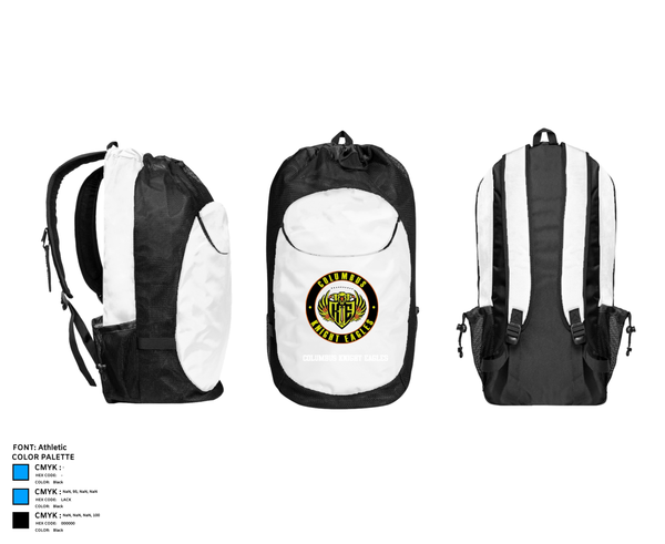 Gear Bag, Columbus Knight Eagles, Men's Soccer, Teamtime, Team time, sublimation, custom sports apparel, team uniforms, spirit wear, spiritwear, sports uniforms, custom shirts, team store, custom team store, fundraiser sports, apparel fundraiser