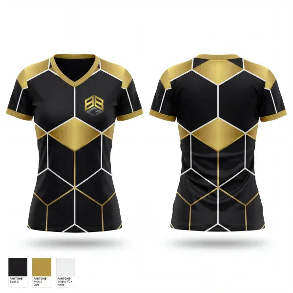Womens Short Sleeve Vneck Shirt, Baldwin Business Group, , Teamtime, Team time, sublimation, custom sports apparel, team uniforms, spirit wear, spiritwear, sports uniforms, custom shirts, team store, custom team store, fundraiser sports, apparel fundraiser