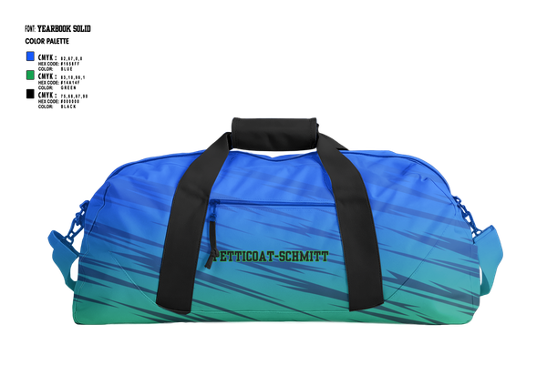 Duffle Bag, Petticoat-Schmitt, , Teamtime, Team time, sublimation, custom sports apparel, team uniforms, spirit wear, spiritwear, sports uniforms, custom shirts, team store, custom team store, fundraiser sports, apparel fundraiser