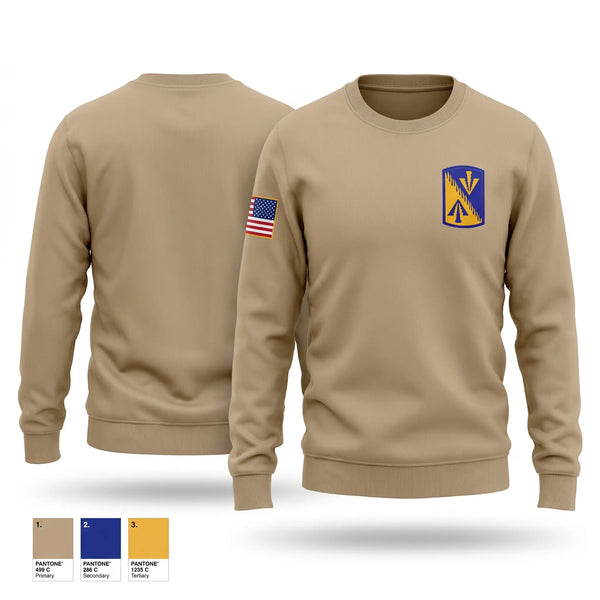 Crew Neck Sweatshirt, 1-222nd Aviation Regiment, Army, Teamtime, Team time, sublimation, custom sports apparel, team uniforms, spirit wear, spiritwear, sports uniforms, custom shirts, team store, custom team store, fundraiser sports, apparel fundraiser