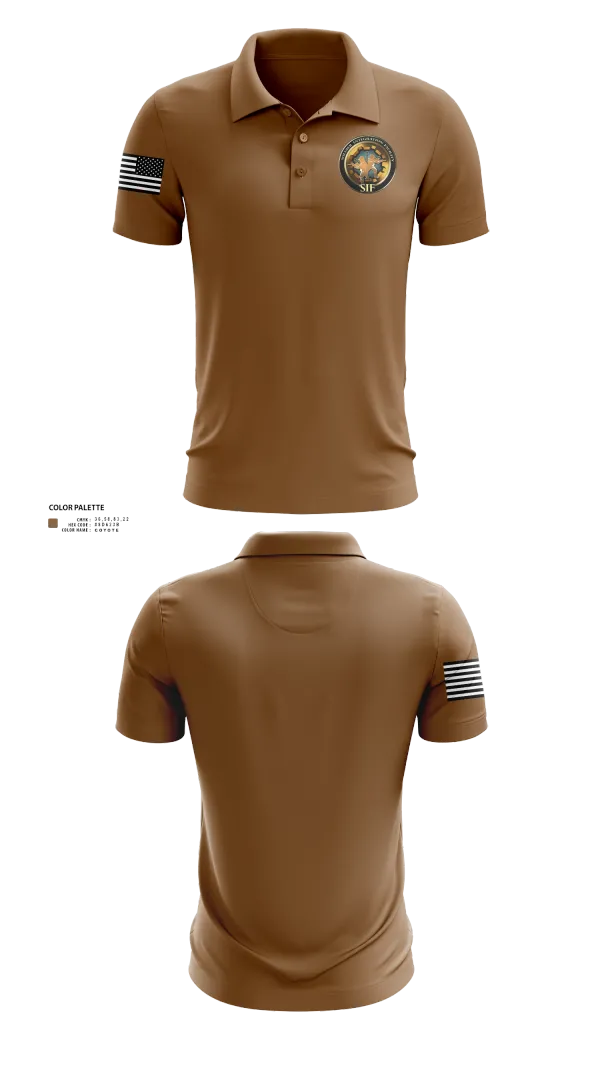 Short Sleeve Performance Polo, PEO Soldier Soldier Integration Facility, , Teamtime, Team time, sublimation, custom sports apparel, team uniforms, spirit wear, spiritwear, sports uniforms, custom shirts, team store, custom team store, fundraiser sports, apparel fundraiser