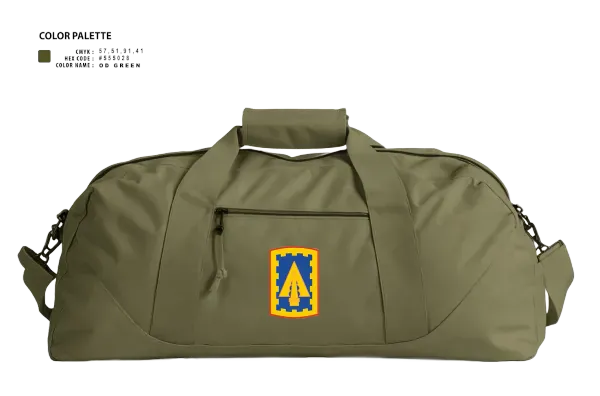 Duffle Bag, 108th Air Defense Artillery Brigade, Army, Teamtime, Team time, sublimation, custom sports apparel, team uniforms, spirit wear, spiritwear, sports uniforms, custom shirts, team store, custom team store, fundraiser sports, apparel fundraiser