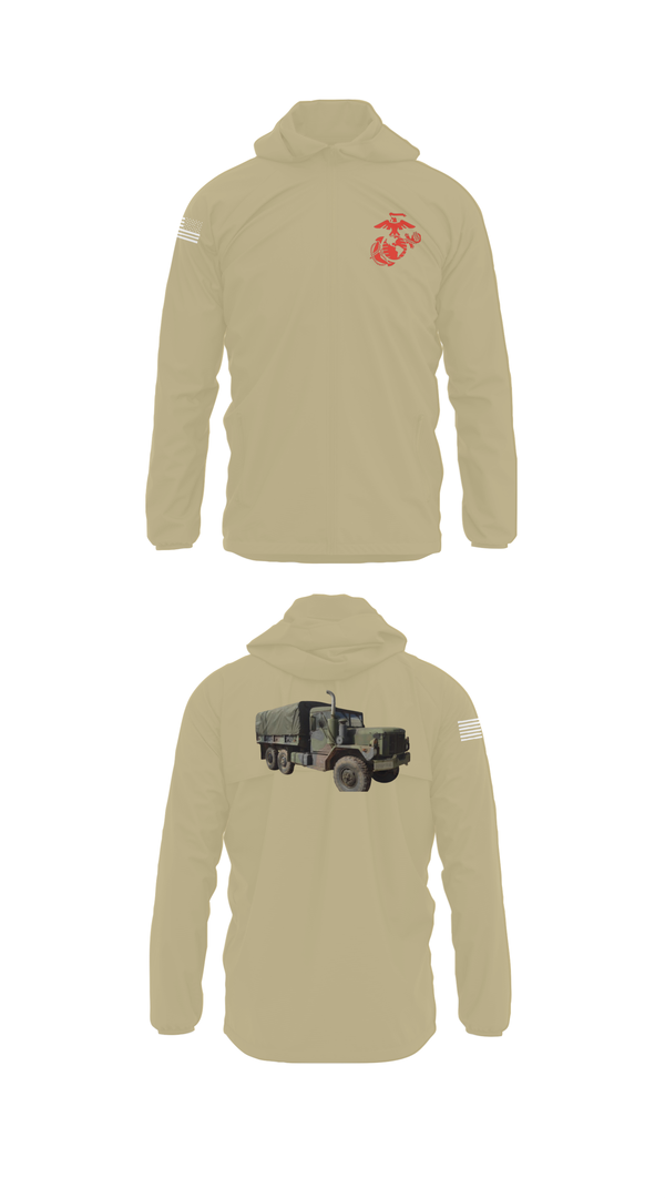Windbreaker, H&S Battalion HQ CO Station Motor T, , Teamtime, Team time, sublimation, custom sports apparel, team uniforms, spirit wear, spiritwear, sports uniforms, custom shirts, team store, custom team store, fundraiser sports, apparel fundraiser