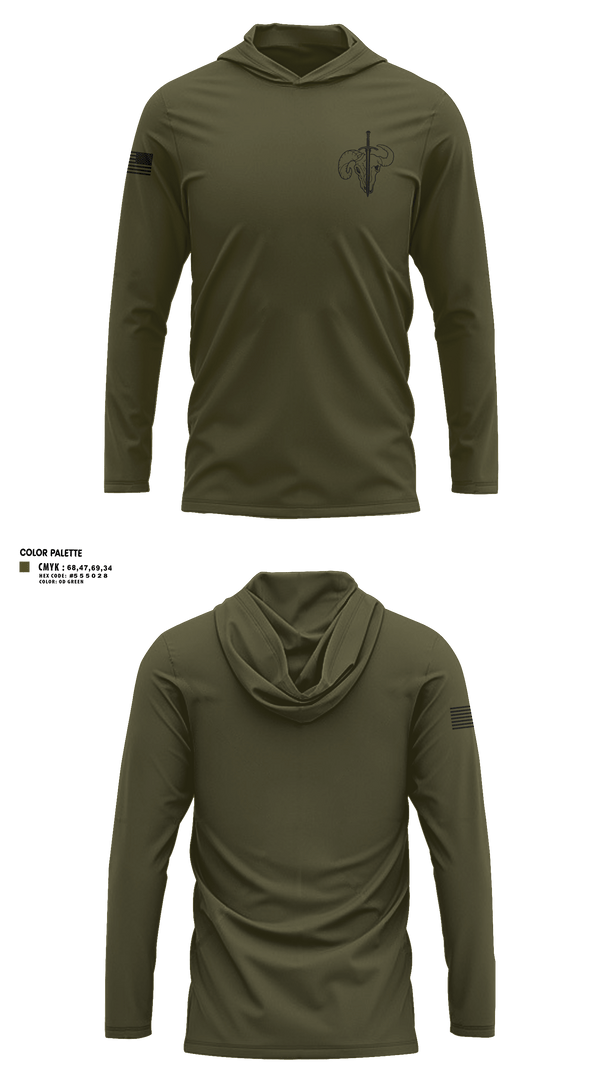 Long Sleeve Performance Shirt with hood, Denver Special Response Team, Police, Teamtime, Team time, sublimation, custom sports apparel, team uniforms, spirit wear, spiritwear, sports uniforms, custom shirts, team store, custom team store, fundraiser sports, apparel fundraiser