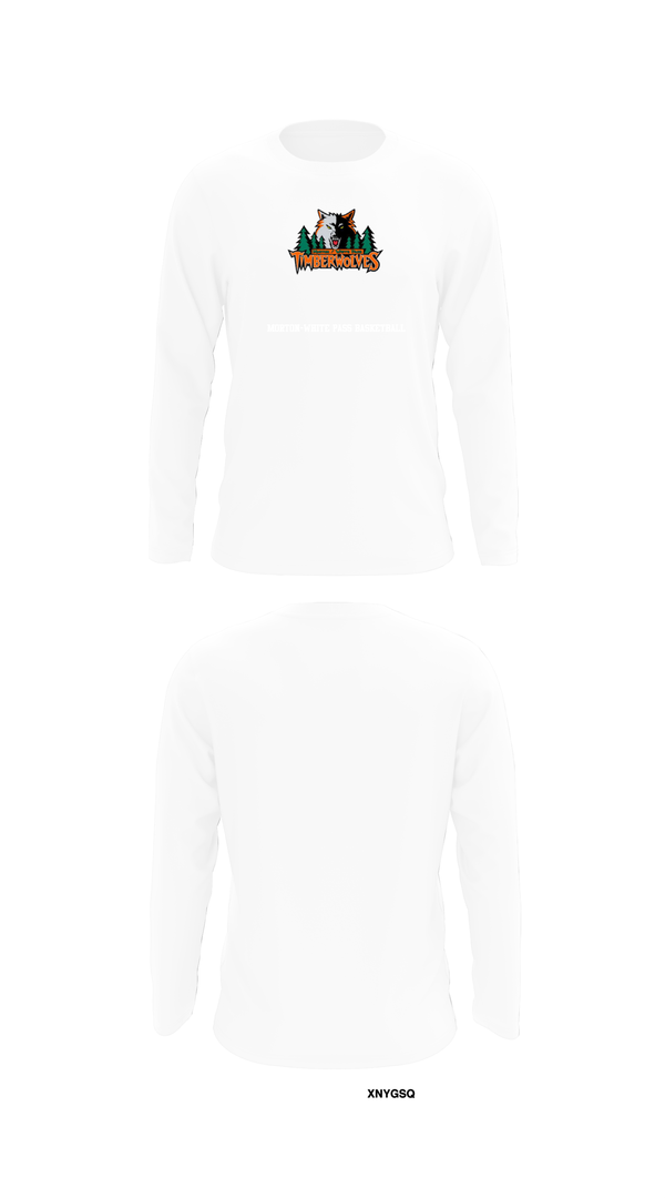 Long Sleeve Performance Shirt, Morton-White Pass Basketball, Men's Basketball, Teamtime, Team time, sublimation, custom sports apparel, team uniforms, spirit wear, spiritwear, sports uniforms, custom shirts, team store, custom team store, fundraiser sports, apparel fundraiser
