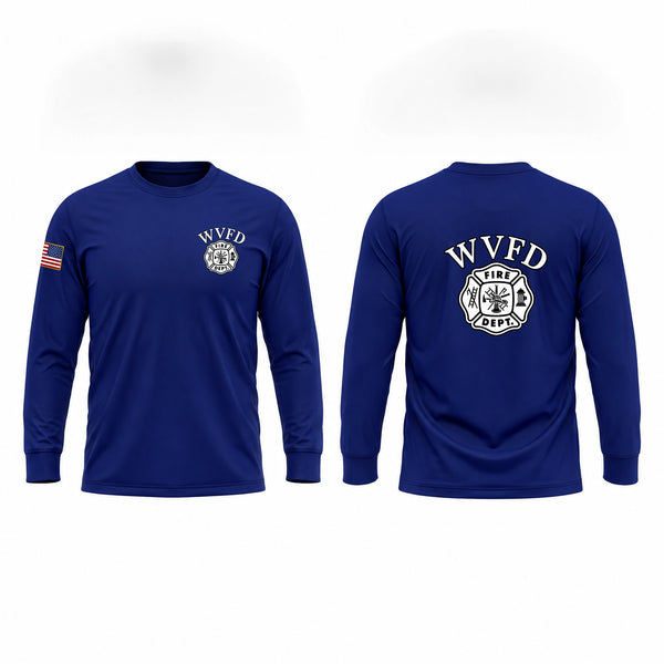 Long Sleeve Performance Shirt, Winterville Fire Department, Fire Department, Teamtime, Team time, sublimation, custom sports apparel, team uniforms, spirit wear, spiritwear, sports uniforms, custom shirts, team store, custom team store, fundraiser sports, apparel fundraiser