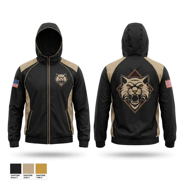 Windbreaker, 187th MED BN, Army, Teamtime, Team time, sublimation, custom sports apparel, team uniforms, spirit wear, spiritwear, sports uniforms, custom shirts, team store, custom team store, fundraiser sports, apparel fundraiser