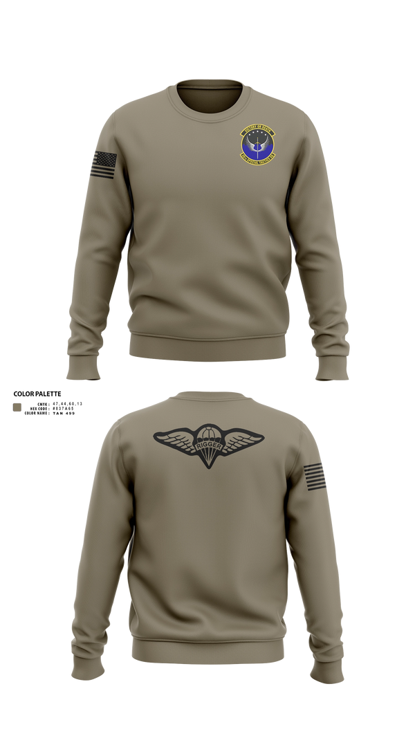 Crew Neck Sweatshirt, 26 STS, Air Force, Teamtime, Team time, sublimation, custom sports apparel, team uniforms, spirit wear, spiritwear, sports uniforms, custom shirts, team store, custom team store, fundraiser sports, apparel fundraiser