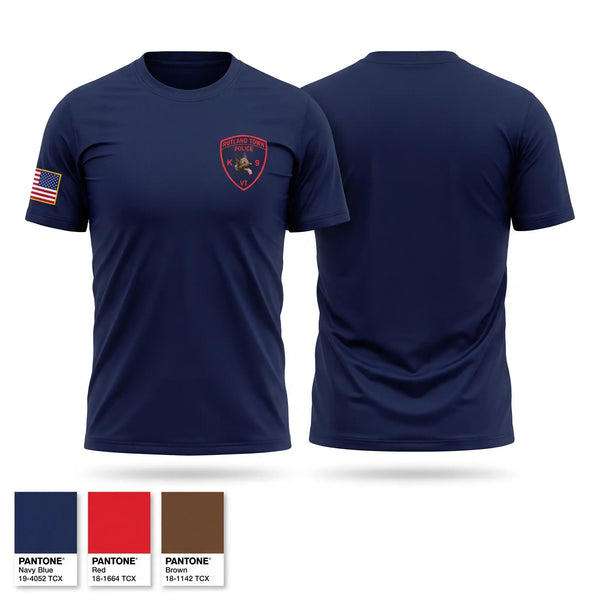 Short Sleeve Performance Shirt, Rutland Town Police Department, Police, Teamtime, Team time, sublimation, custom sports apparel, team uniforms, spirit wear, spiritwear, sports uniforms, custom shirts, team store, custom team store, fundraiser sports, apparel fundraiser