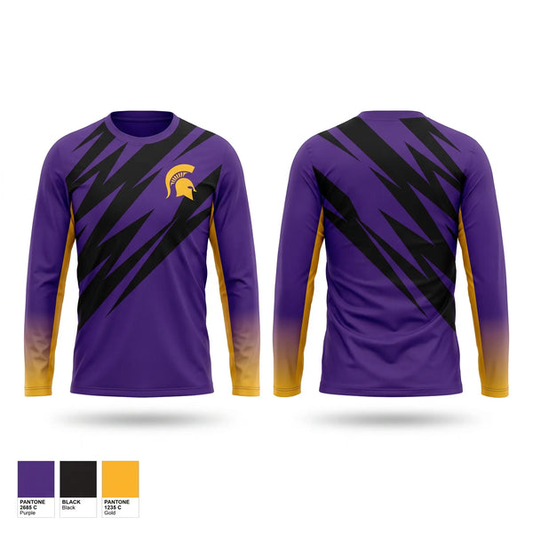 Long Sleeve Performance Shirt, Spartans, , Teamtime, Team time, sublimation, custom sports apparel, team uniforms, spirit wear, spiritwear, sports uniforms, custom shirts, team store, custom team store, fundraiser sports, apparel fundraiser