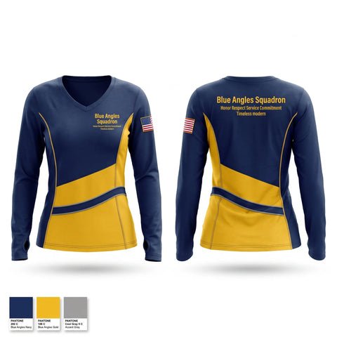Old School Cotton Feel Shirt, Blue Angles Squadron, Navy, Teamtime, Team time, sublimation, custom sports apparel, team uniforms, spirit wear, spiritwear, sports uniforms, custom shirts, team store, custom team store, fundraiser sports, apparel fundraiser