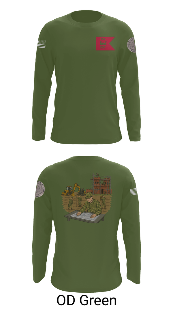 Long Sleeve Performance Shirt, 152, Army, Teamtime, Team time, sublimation, custom sports apparel, team uniforms, spirit wear, spiritwear, sports uniforms, custom shirts, team store, custom team store, fundraiser sports, apparel fundraiser