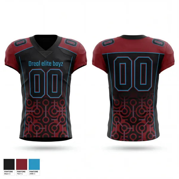 Football Jersey, D-real elite boyz, , Teamtime, Team time, sublimation, custom sports apparel, team uniforms, spirit wear, spiritwear, sports uniforms, custom shirts, team store, custom team store, fundraiser sports, apparel fundraiser