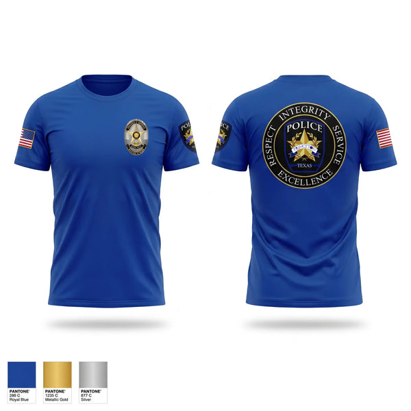 Short Sleeve Performance Shirt, Princeton Police Department, Police, Teamtime, Team time, sublimation, custom sports apparel, team uniforms, spirit wear, spiritwear, sports uniforms, custom shirts, team store, custom team store, fundraiser sports, apparel fundraiser