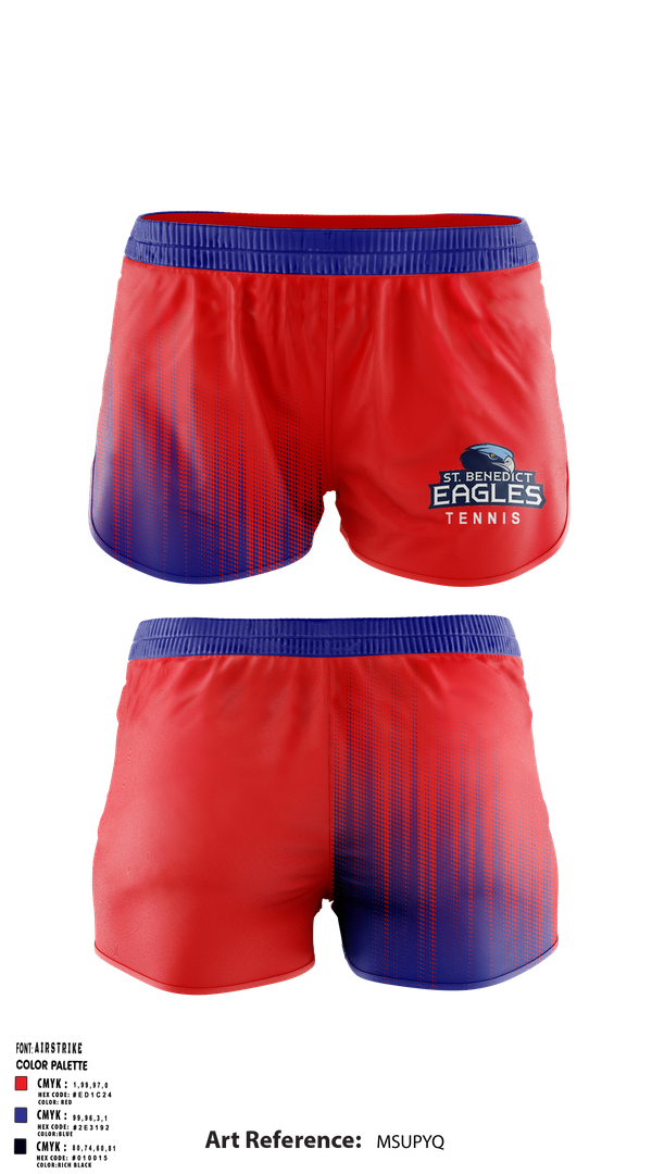 Ranger Panties, SBA Eagles Tennis, Tennis, Teamtime, Team time, sublimation, custom sports apparel, team uniforms, spirit wear, spiritwear, sports uniforms, custom shirts, team store, custom team store, fundraiser sports, apparel fundraiser