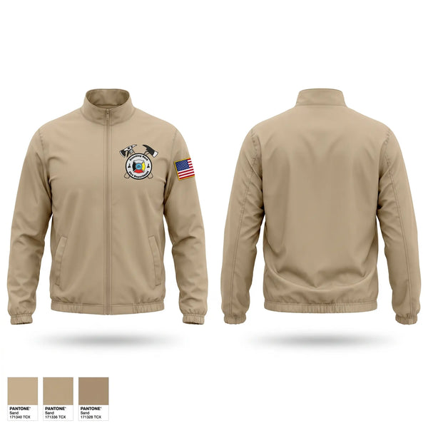 Windbreaker, STANDING ROCK FIRE DEPARTMENT, Fire Department, Teamtime, Team time, sublimation, custom sports apparel, team uniforms, spirit wear, spiritwear, sports uniforms, custom shirts, team store, custom team store, fundraiser sports, apparel fundraiser