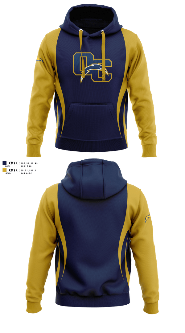 Hoodie, Oakmont chargers, , Teamtime, Team time, sublimation, custom sports apparel, team uniforms, spirit wear, spiritwear, sports uniforms, custom shirts, team store, custom team store, fundraiser sports, apparel fundraiser