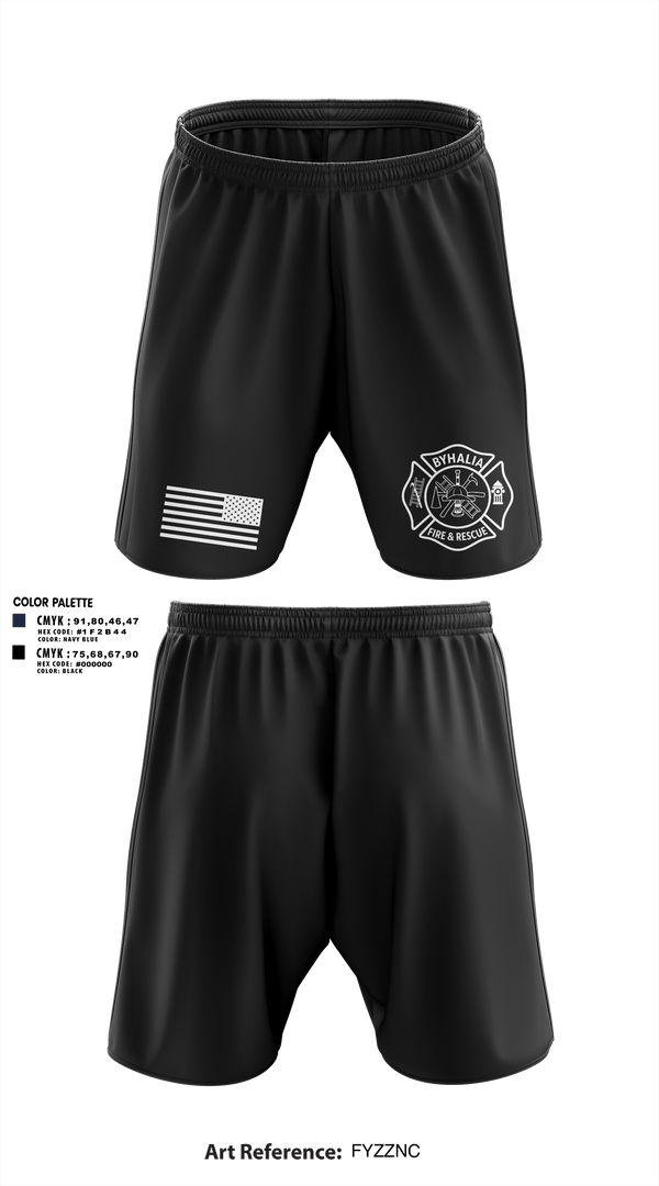 Athletic Shorts With Pockets, Byhalia Fire and Rescue, Fire Department, Teamtime, Team time, sublimation, custom sports apparel, team uniforms, spirit wear, spiritwear, sports uniforms, custom shirts, team store, custom team store, fundraiser sports, apparel fundraiser