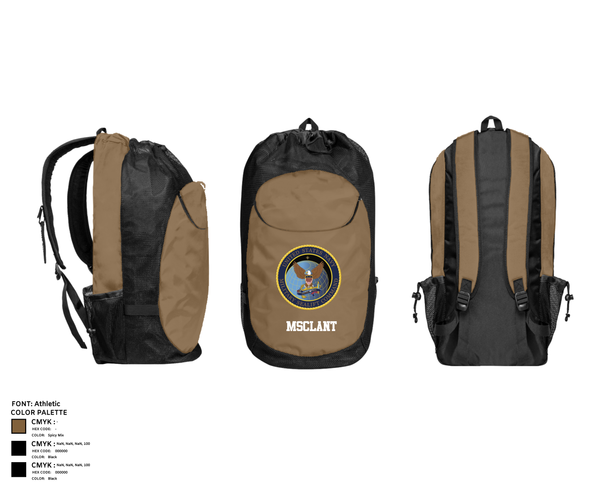 Gear Bag, MSCLANT, Navy, Teamtime, Team time, sublimation, custom sports apparel, team uniforms, spirit wear, spiritwear, sports uniforms, custom shirts, team store, custom team store, fundraiser sports, apparel fundraiser