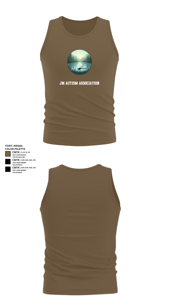 Tank Top, JM Autism association, , Teamtime, Team time, sublimation, custom sports apparel, team uniforms, spirit wear, spiritwear, sports uniforms, custom shirts, team store, custom team store, fundraiser sports, apparel fundraiser