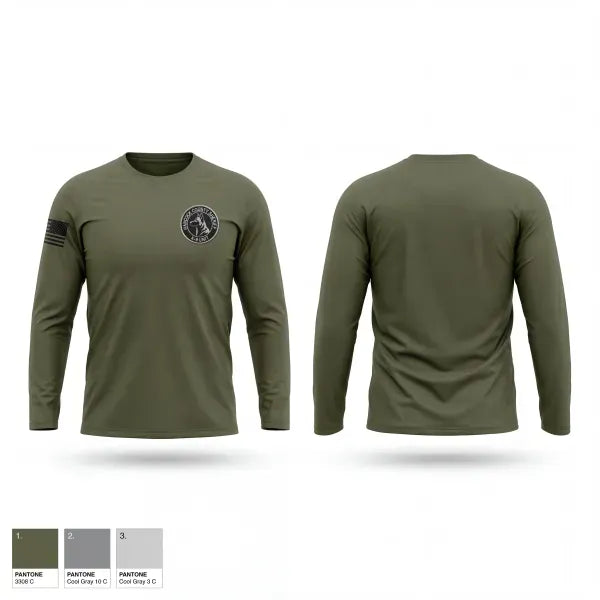 Long Sleeve Performance Shirt, Hancock County Sheriffs Department, Police, Teamtime, Team time, sublimation, custom sports apparel, team uniforms, spirit wear, spiritwear, sports uniforms, custom shirts, team store, custom team store, fundraiser sports, apparel fundraiser