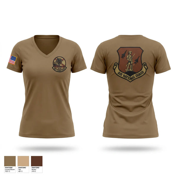 Womens Short Sleeve Vneck Shirt, 125th OG Det 1, Air Force, Teamtime, Team time, sublimation, custom sports apparel, team uniforms, spirit wear, spiritwear, sports uniforms, custom shirts, team store, custom team store, fundraiser sports, apparel fundraiser