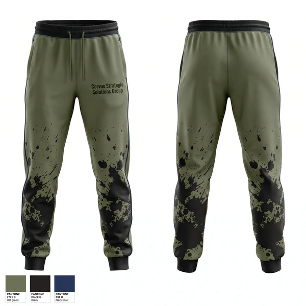 Sweatpants, Corvus Strategic Solutions Group, , Teamtime, Team time, sublimation, custom sports apparel, team uniforms, spirit wear, spiritwear, sports uniforms, custom shirts, team store, custom team store, fundraiser sports, apparel fundraiser