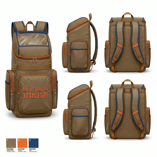 Gear Bag, Alpha Company 304th ESB-E, Army, Teamtime, Team time, sublimation, custom sports apparel, team uniforms, spirit wear, spiritwear, sports uniforms, custom shirts, team store, custom team store, fundraiser sports, apparel fundraiser