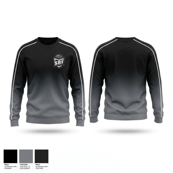 Crew Neck Sweatshirt, SBF, Men's Basketball, Teamtime, Team time, sublimation, custom sports apparel, team uniforms, spirit wear, spiritwear, sports uniforms, custom shirts, team store, custom team store, fundraiser sports, apparel fundraiser
