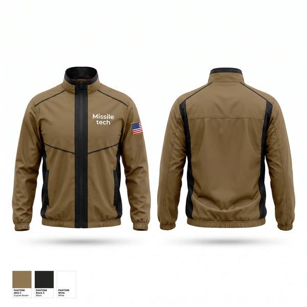 Windbreaker, Missile tech, Navy, Teamtime, Team time, sublimation, custom sports apparel, team uniforms, spirit wear, spiritwear, sports uniforms, custom shirts, team store, custom team store, fundraiser sports, apparel fundraiser