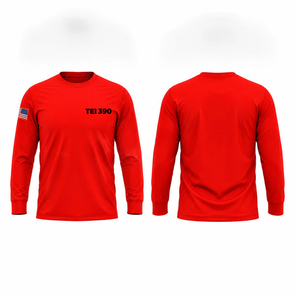 Long Sleeve Performance Shirt, TEI 390, Fire Department, Teamtime, Team time, sublimation, custom sports apparel, team uniforms, spirit wear, spiritwear, sports uniforms, custom shirts, team store, custom team store, fundraiser sports, apparel fundraiser