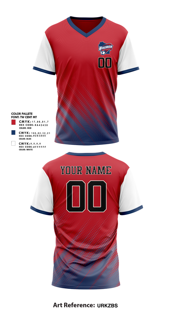 Mens Soccer Jersey, Wisconsin Youth Soccer Association, Men's Soccer, Teamtime, Team time, sublimation, custom sports apparel, team uniforms, spirit wear, spiritwear, sports uniforms, custom shirts, team store, custom team store, fundraiser sports, apparel fundraiser