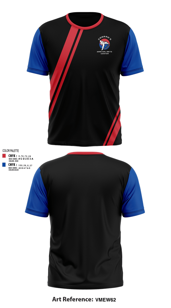 Short Sleeve Performance Shirt, Conrad’s Martial Arts Center, , Teamtime, Team time, sublimation, custom sports apparel, team uniforms, spirit wear, spiritwear, sports uniforms, custom shirts, team store, custom team store, fundraiser sports, apparel fundraiser