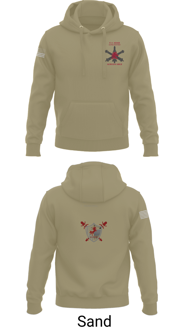 Hoodie, 5-4 ADAR, Army, Teamtime, Team time, sublimation, custom sports apparel, team uniforms, spirit wear, spiritwear, sports uniforms, custom shirts, team store, custom team store, fundraiser sports, apparel fundraiser